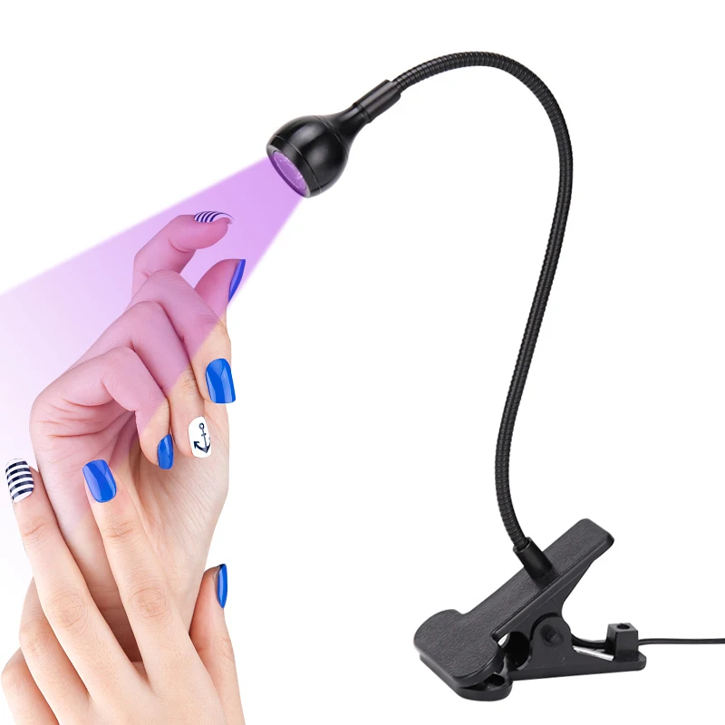2024 New Arrivals Professional Gel Machine Polish Portable Flexible Flash Cure Nail Table Desk Lamp Nail Dryer Uv Led Nail Lamp
