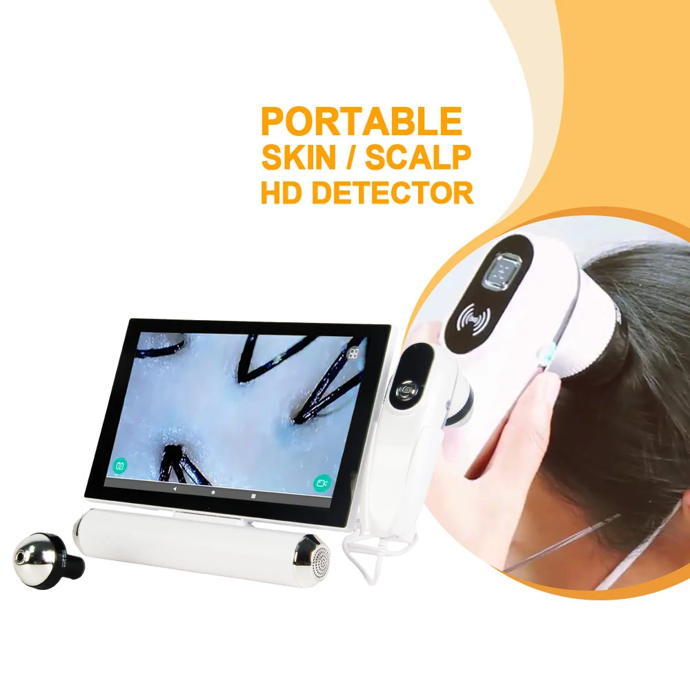 Honkay USB Scalp Analyzer Scanner Machine Home Use Hair Follicle and Scalp Analyzer Equipment USB Plug US/UK Type