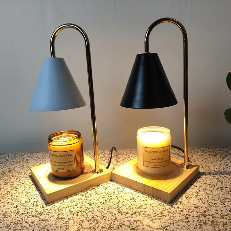 Base Electric Wax Melting Light Creative Aromatherapy For Scented Candles Adjustable Candle Warmer Lamp