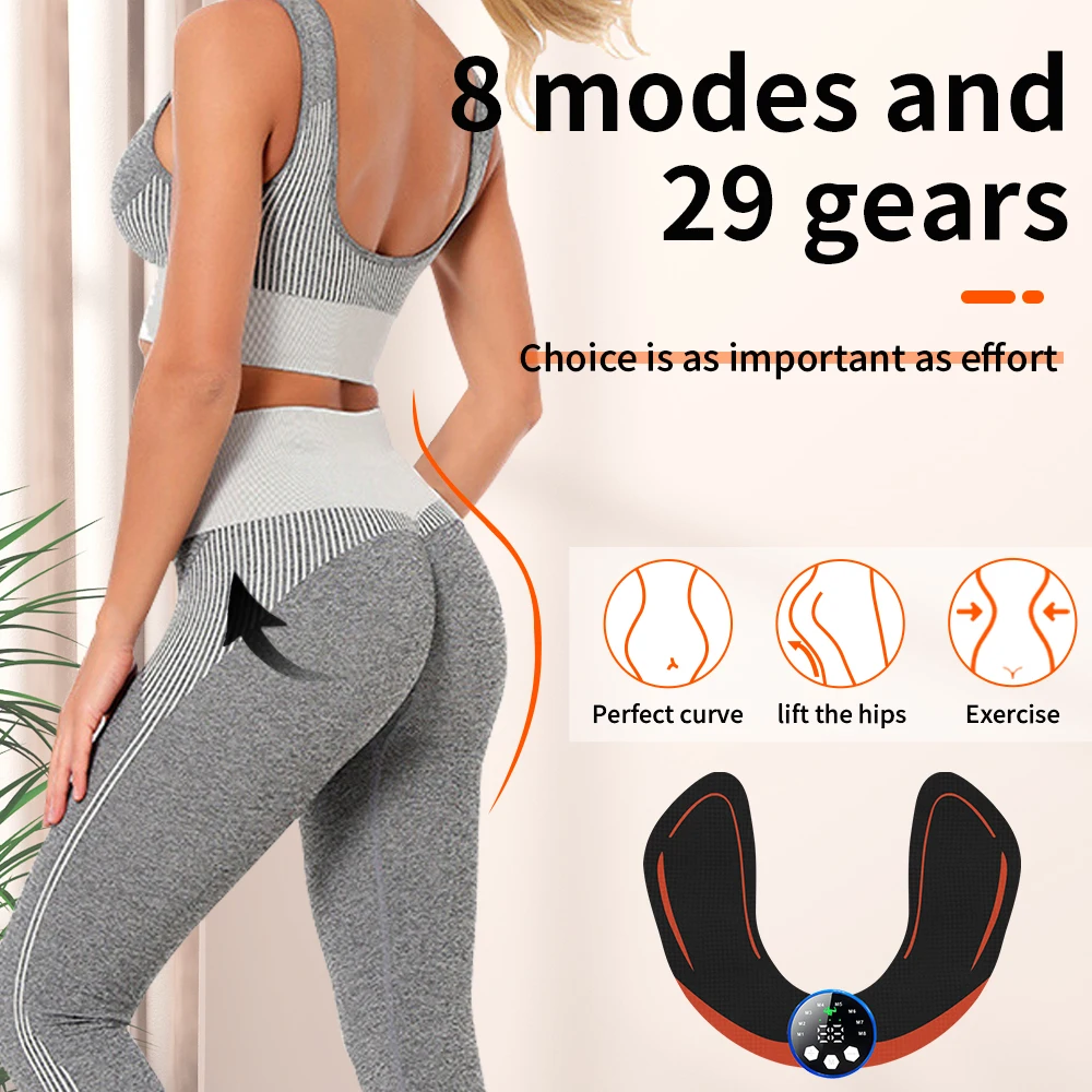 Stimulator Electrical Abs Fitness Profesional Muscle Vibrating Sticker Ems Custom Body Suit Hip Trainer for Women
