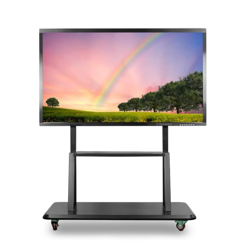 55inch interactive screen infrared touch digital smart whiteboard for school