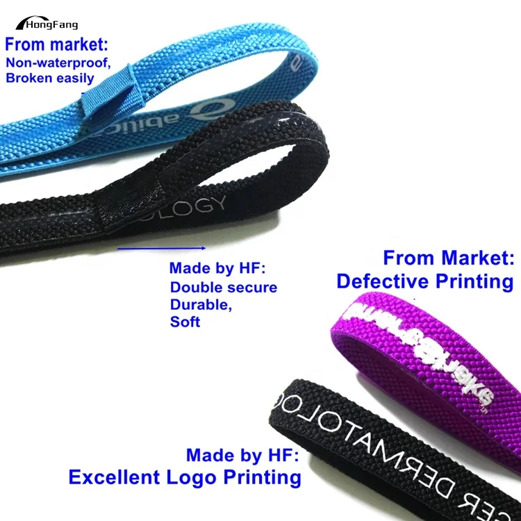 Custom Print / Jacquard Logo Non Slip Silicone Unisex Slim Elastic Sweat Headbands