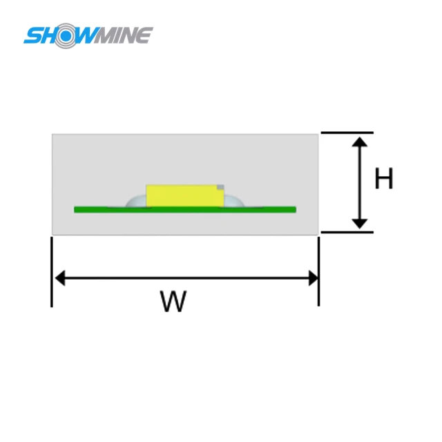 
180 degree beam 7.5*4.5mm DC12V SMD3030 60led/m led neon strips 6mm PCB super bright daylight white 
