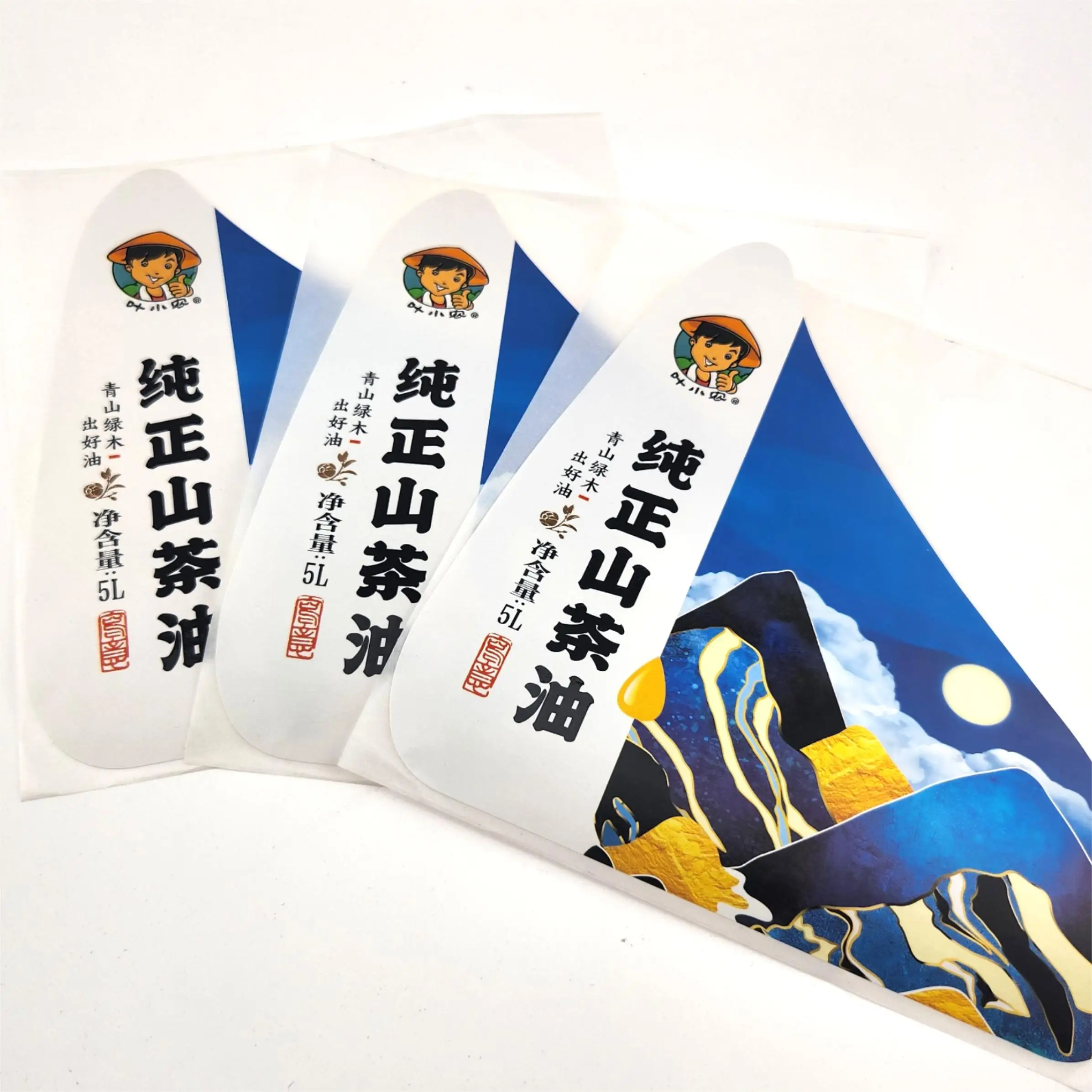 High Quality Low Price Waterproof And Oil Proof Stickers Vinyl Adhesive Olive Oil Food Stickers, Jar/Glass/Plastic Bottle Labels