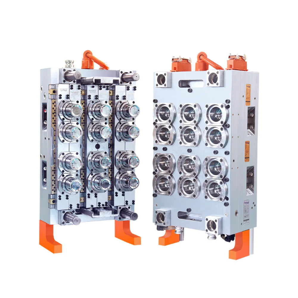 88mm large neck size PET candy nut celeal jar and can preform molding mould