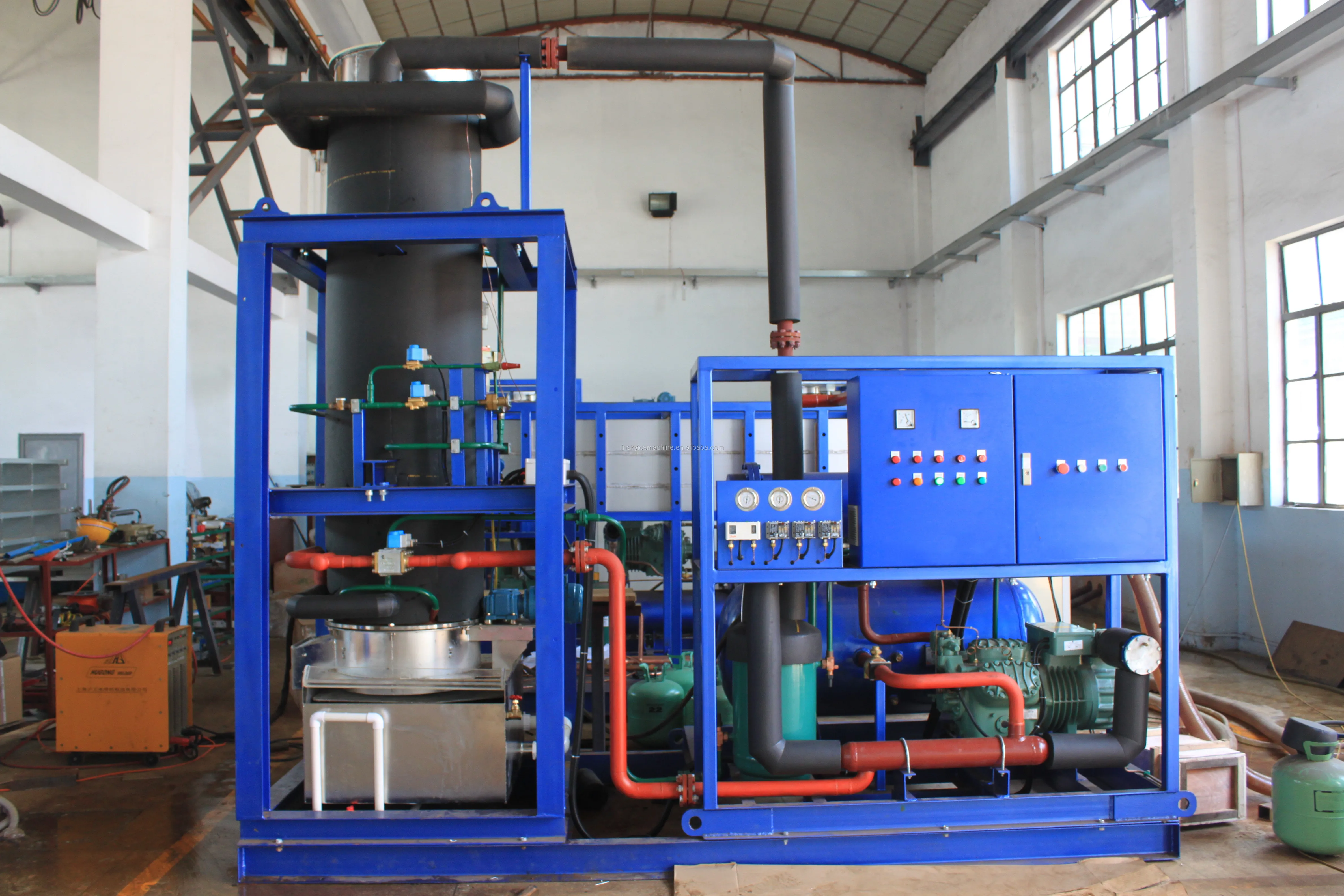 Ice tube machine cube maker 10ton tube ice machine automatic ice maker machine