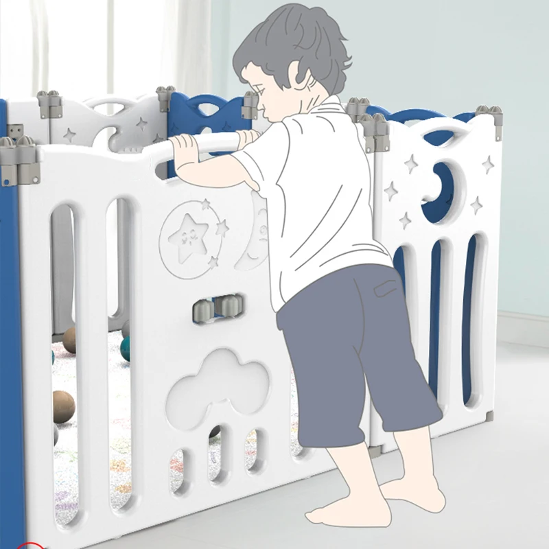 Лидер продаж высококачественный складной детский гибкий манеж Feelkids экологически чистый забор