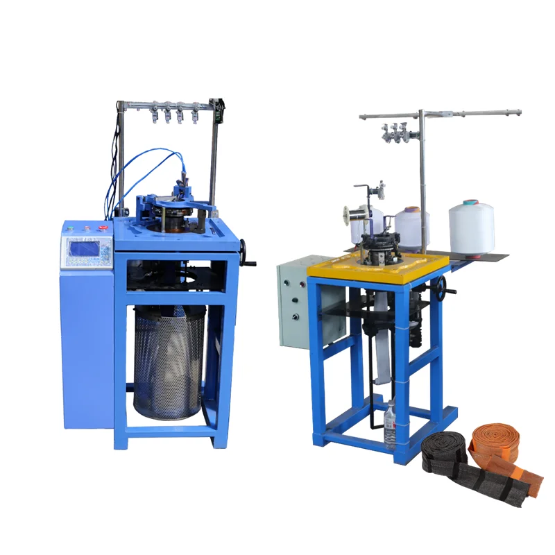 Fully automatic pot scourer sponge cloth circular knitting machine jacquard fabric rolls weaving machine for home business