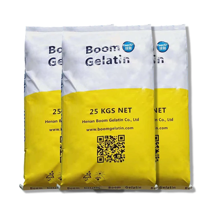 Beef Gelatin Bloom 200 250 280 Gelatin For Food Additive