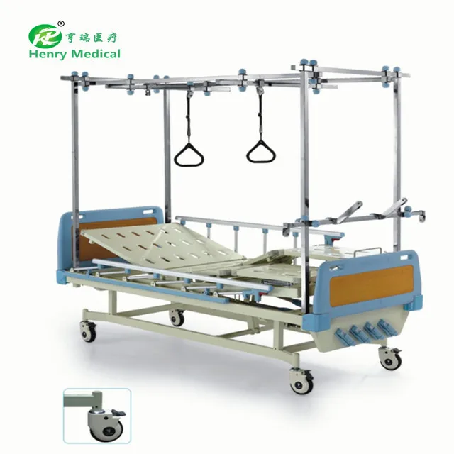 Hospital furniture manual stainless steel Hospital orthopedic Hospital Bed