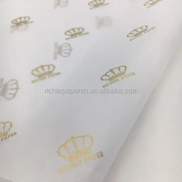 Custom Logo Printed Custom Tissue Paper With logo for wrapping clothes