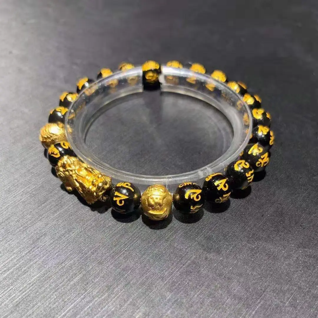 
Natural Gold Obsidian Beads For Crystal Jewelry For Wholesale 