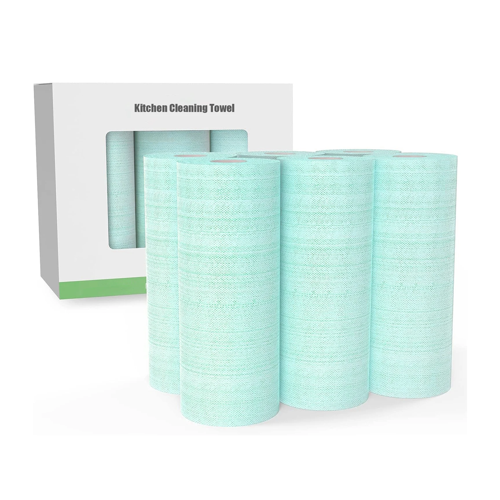 Customized Nonwoven Pranted Disposable Kitchen Cleaning Wipes table cleaning Ultra soft fabric Hand Towel Cleaning Wipes