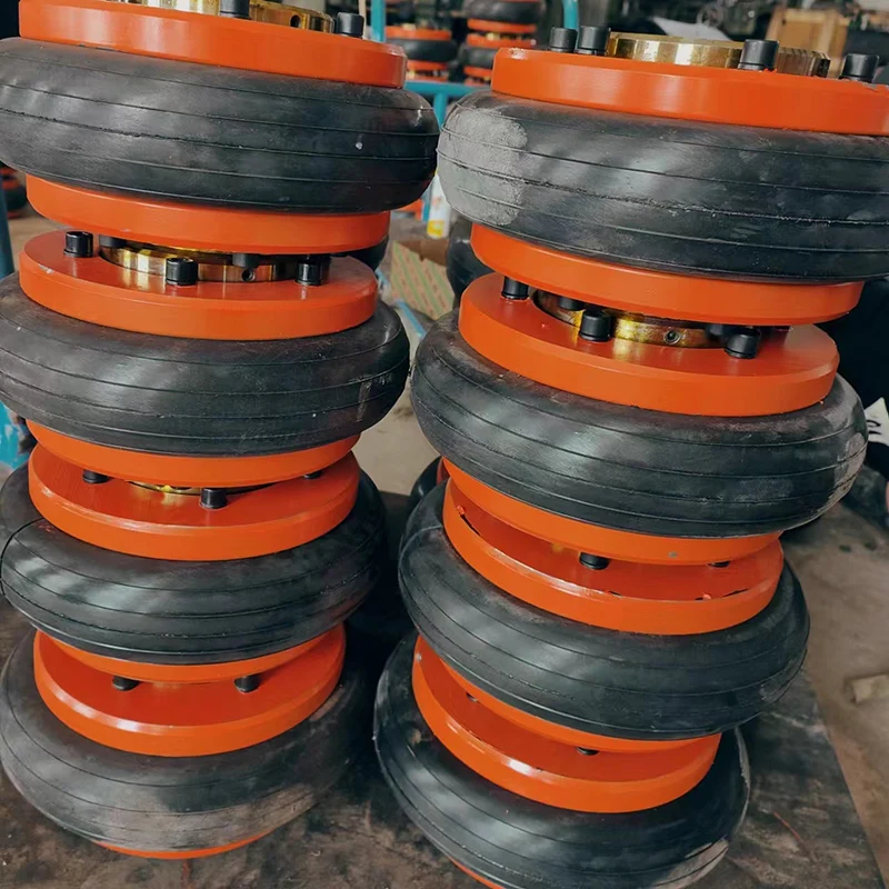 F Type Flexible Couplings Cast Iron Borer Fenaflex Flex Multi Angle Pump Motor Rubber Tire Tyre Coupling With Flange