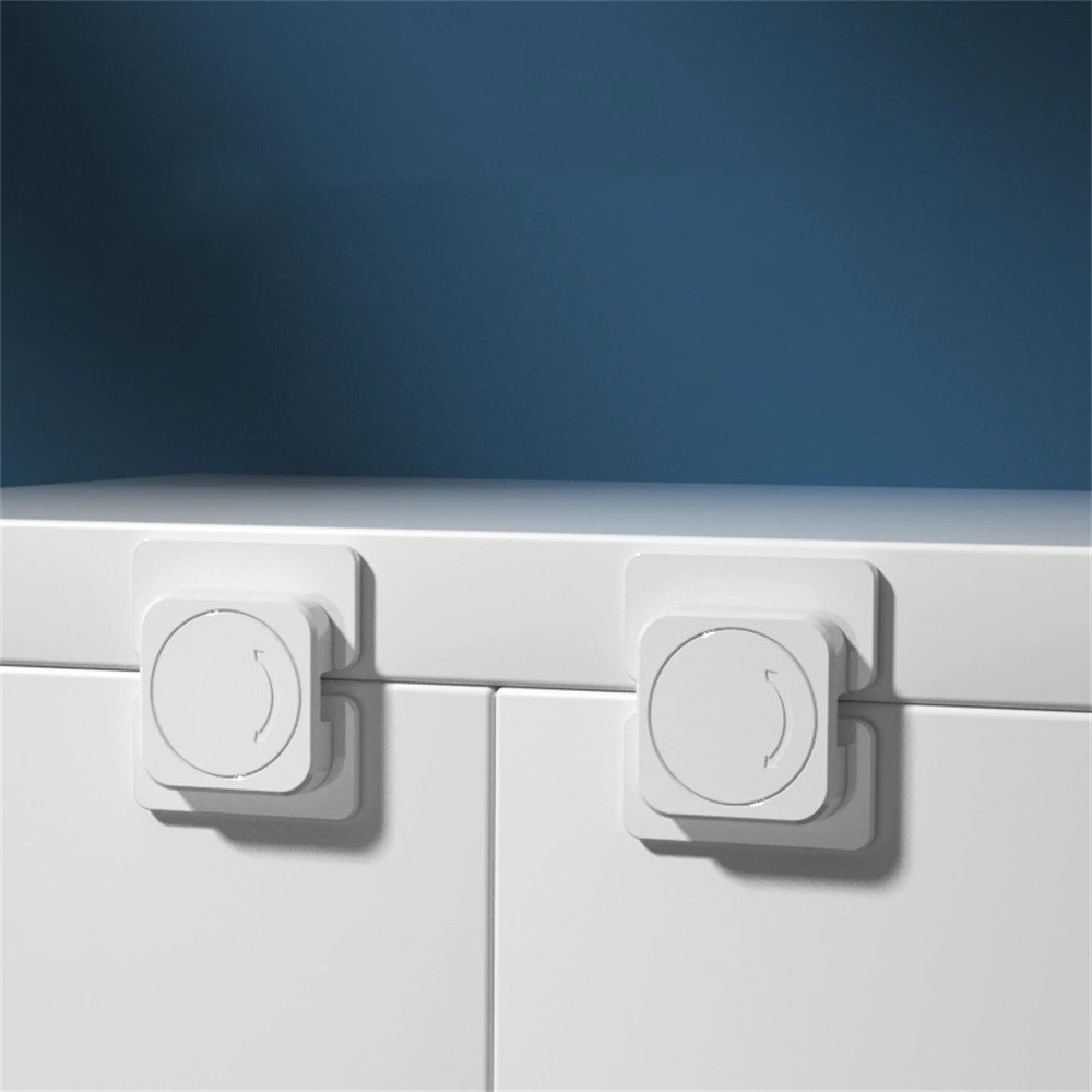 Baby Safety Fridges Door Lock Refrigerator Cabinet Cupboard for Childproof & Pet Proofing Easy to Install Freezer Latches