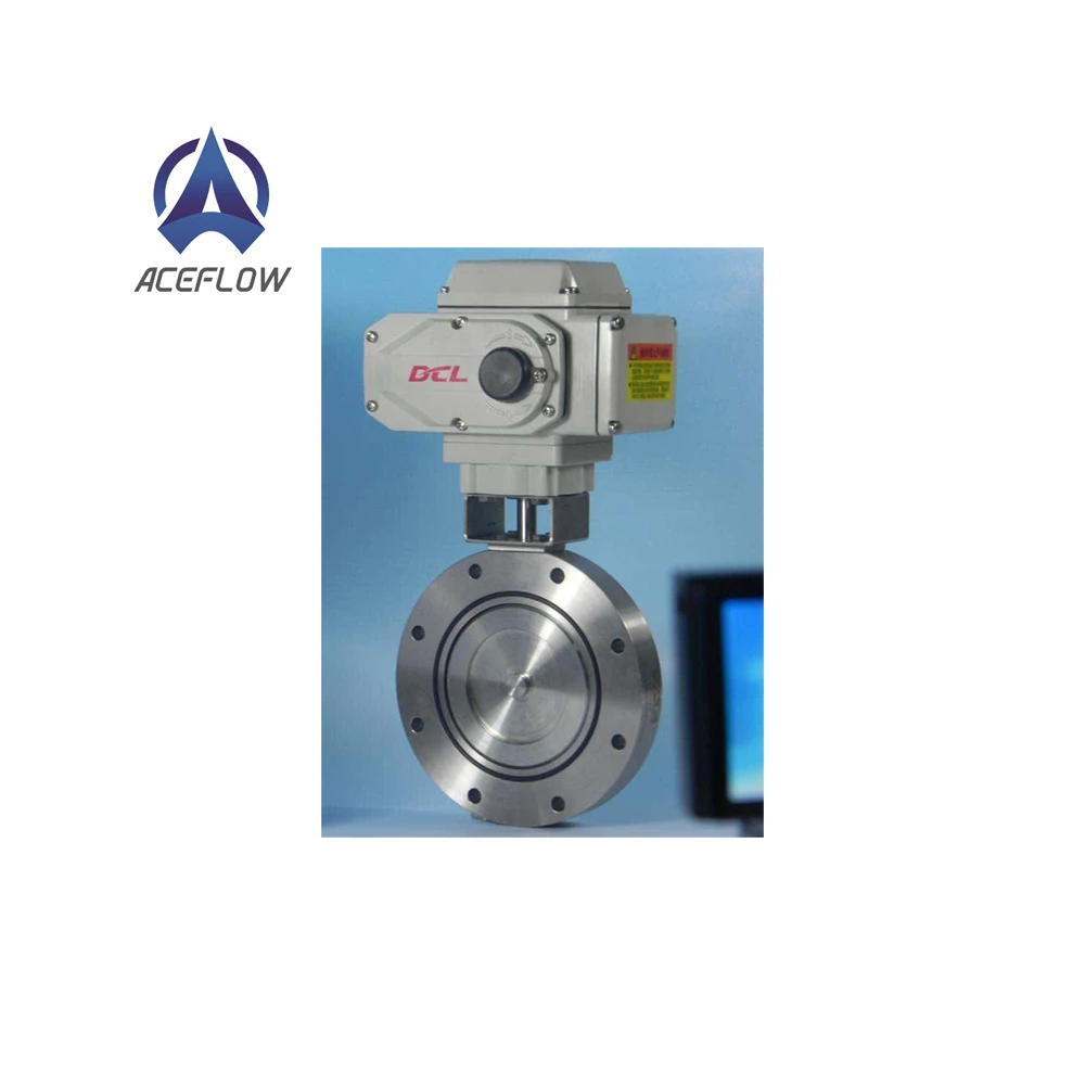 High Performance Factory price Dn65 Electric Motor Operated Ductile Iron Lug Type Butterfly valve
