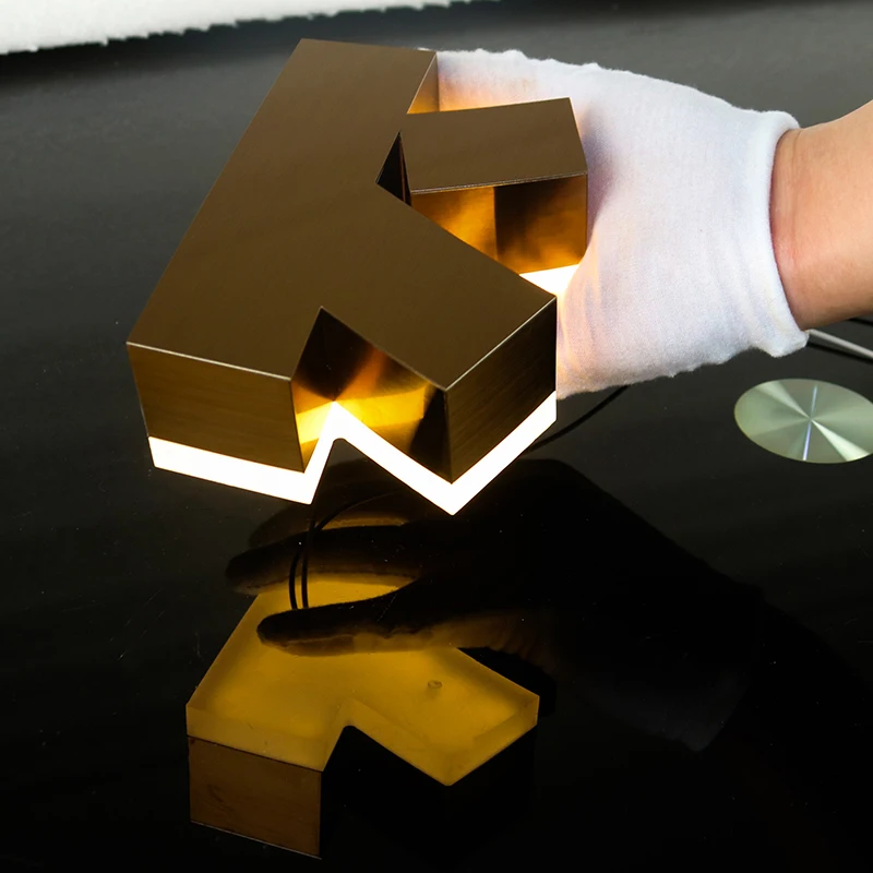 3d со светодиодной подсветкой письмо табло со светодиодной подсветкой логотип знаки