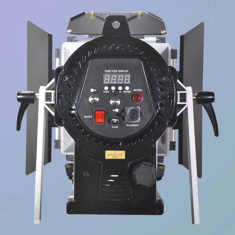 
LED Studio fresnel light spotlight DMX-1500WS DMX512 system control 5600k/3200k with Fresnel Filter 