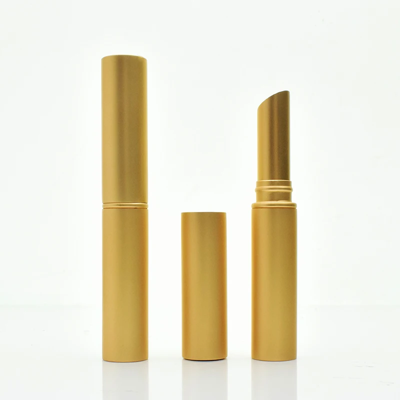 Aluminum tube fine lipstick tube lipstick aluminum lipstick tube metal packaging OEM customized LOGO