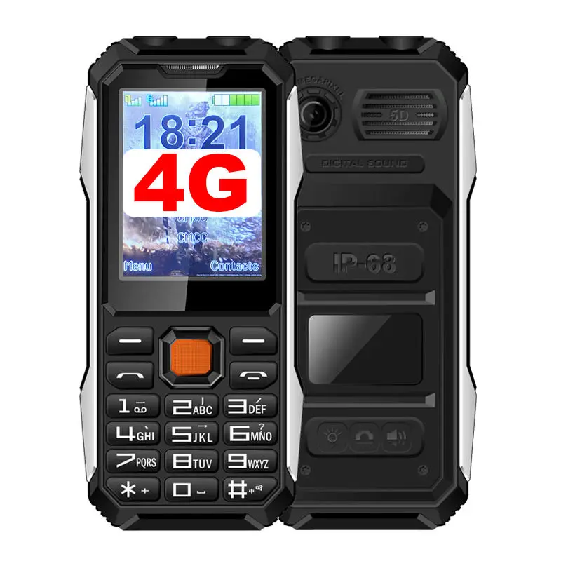 Factory sales Low Price Unlocked phones Rugged Button 4G Feature Big Speaker Keypad Cell Phone