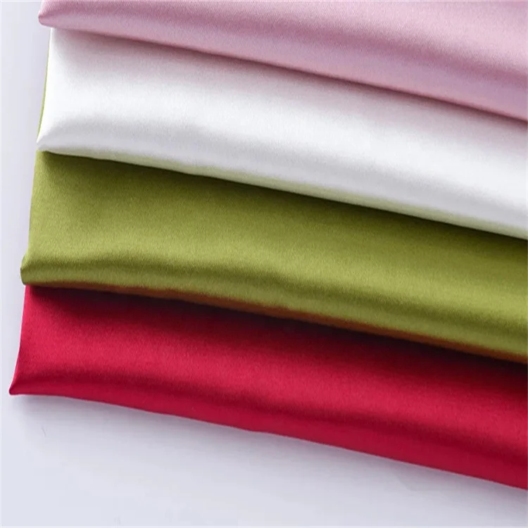 100%polyester Satin Woven Mikado fabric for Bridal dress Party dress mikado satin fabric for evening Dress
