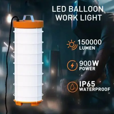 New portable work light waterproof IP68 800 Watt High Power LED Temporary light work for garage building construction use