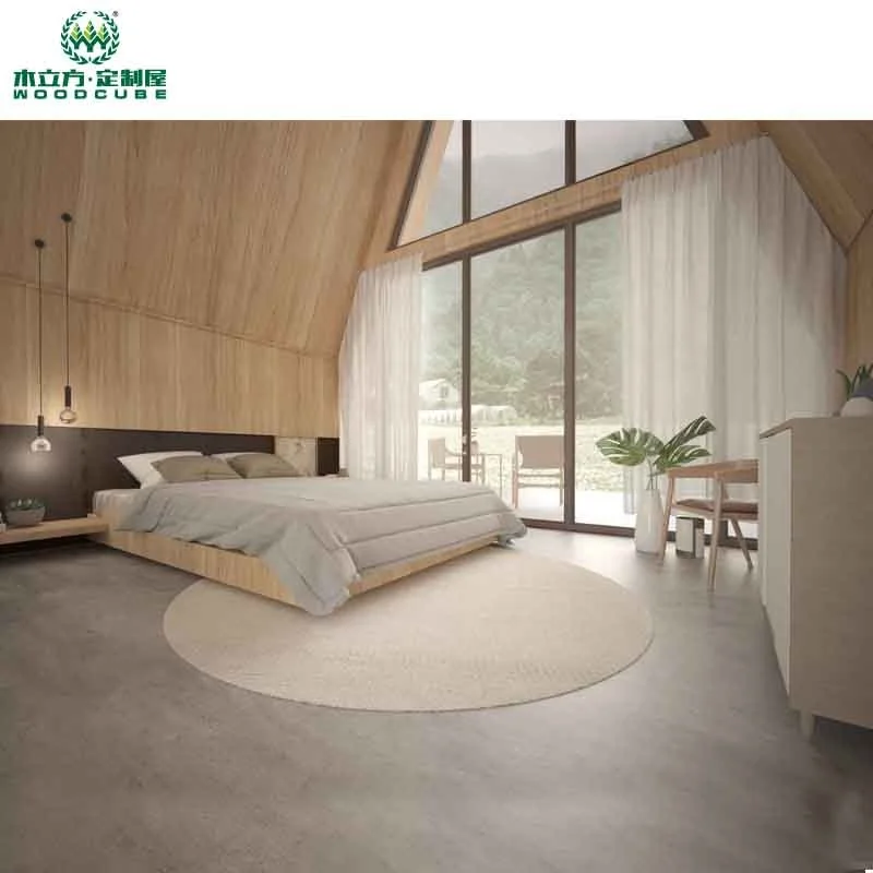 
Popular luxury 2-story prefabricated house light gauge steel villa prefab home 