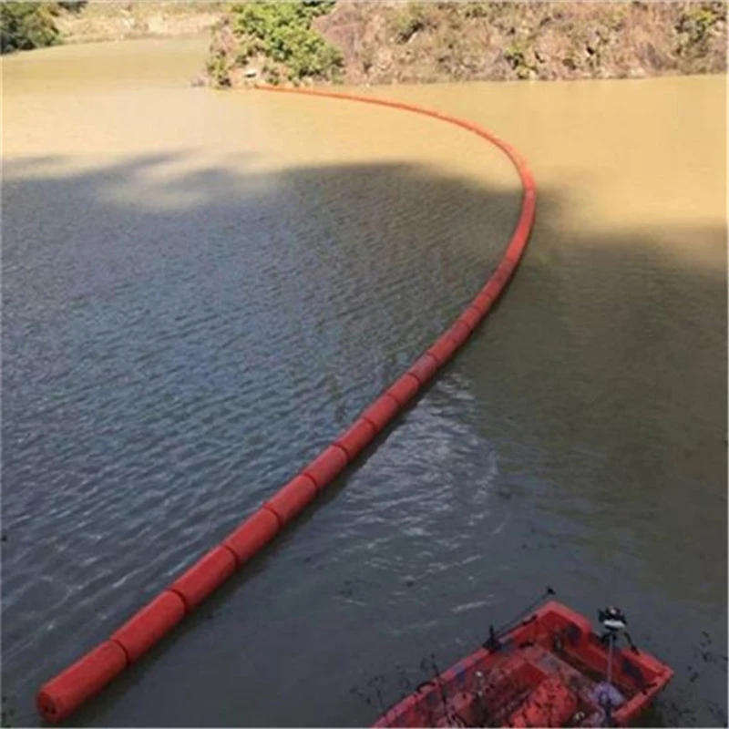 HDPE floater marine buoy for marinas, rivers, and offshore areas EPS foam filled floating buoy pipe floater for dredging