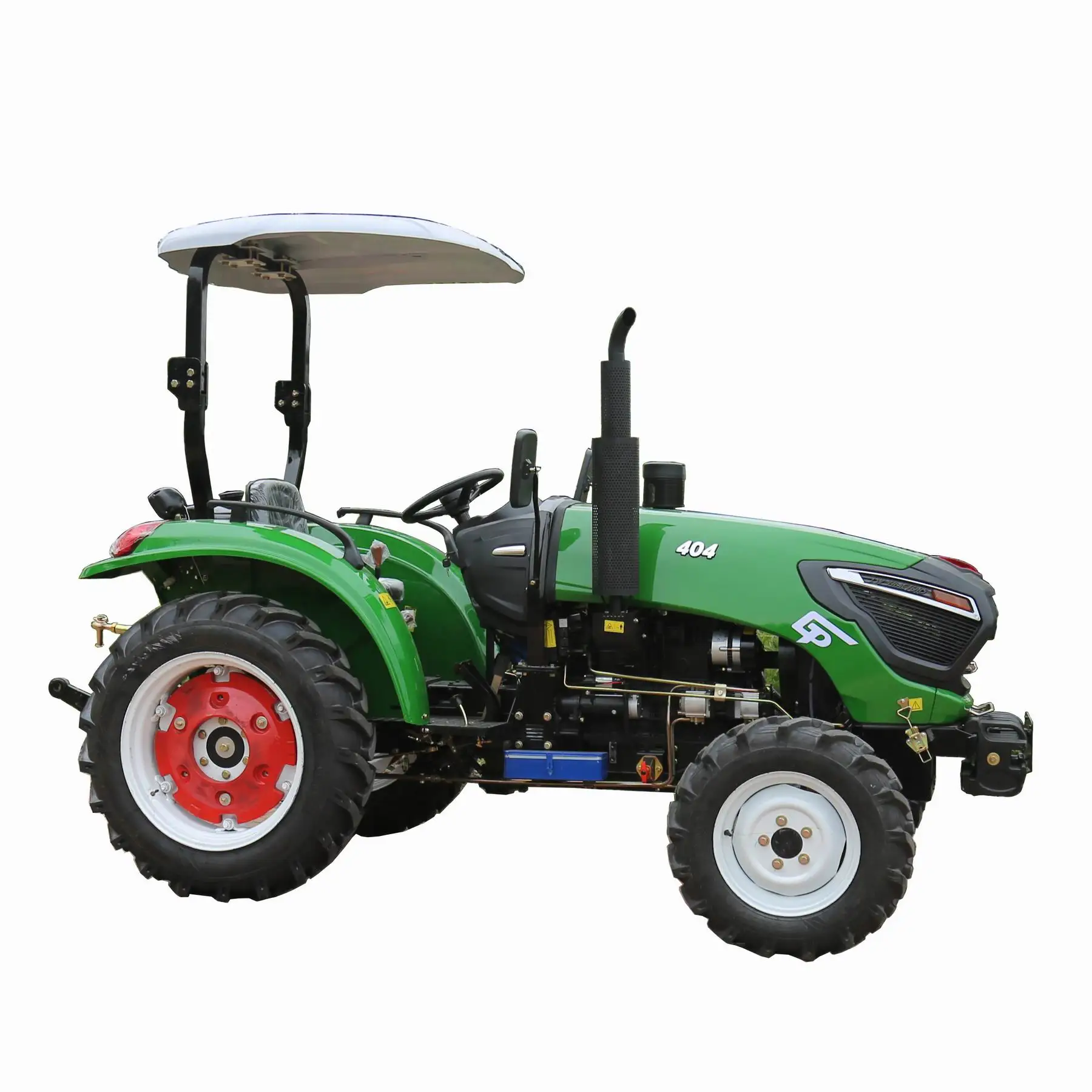 china shandong 40hp agricultural small electric diesel garden agriculture farm mini 4x4 tractor price for sales in georgia