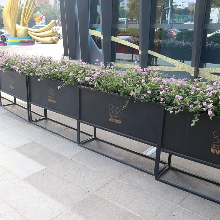 Bespoke Large Planter Pot Long Flower Pot Rectangular Planter Box