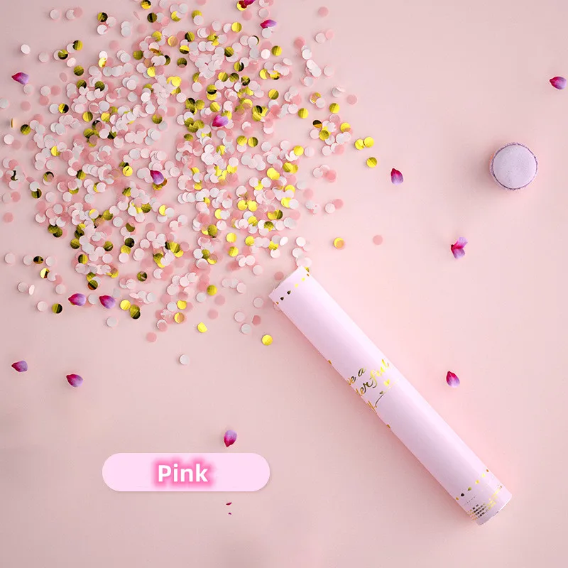 Manufacturers direct festival fireworks macaron gun holding fireworks cylinder wedding supplies wedding fireworks cannon