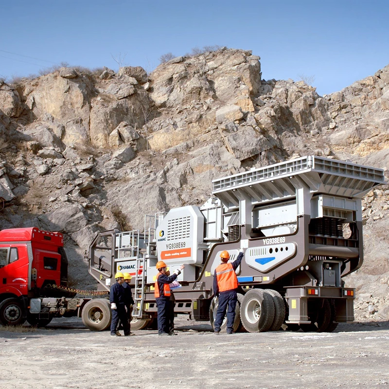 Good Sizer Mobile Rock Crusher For Sale