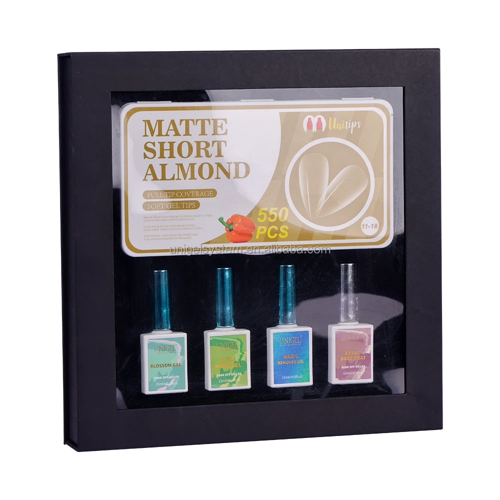 Hot Selling ACID-FREE Primer Acrylic UV Gel Base Coat Top coat Nail tips Customized package