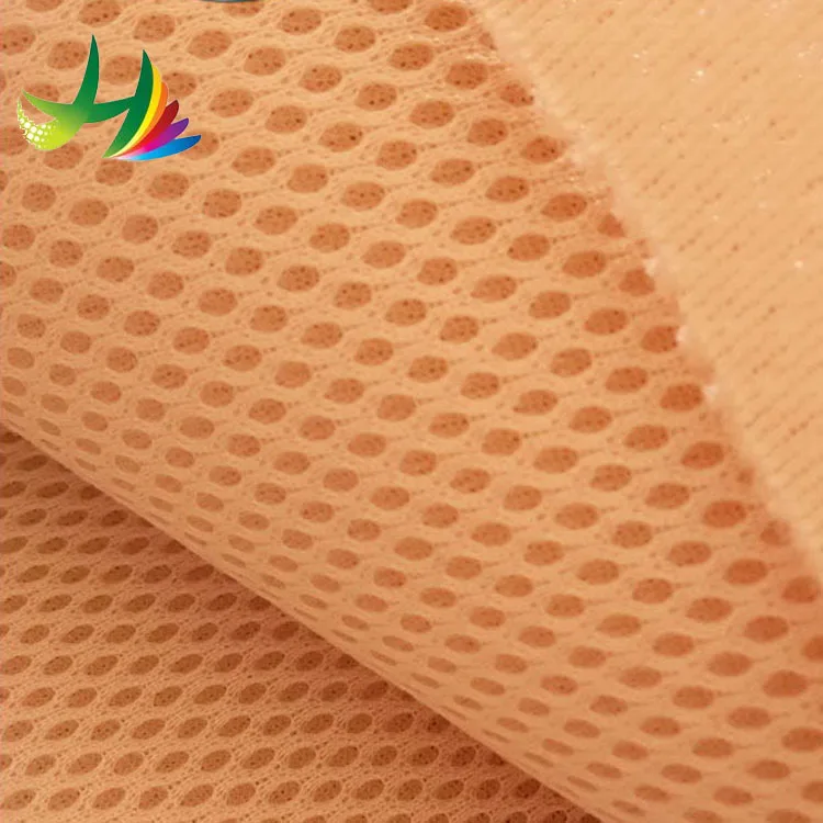 Recycled 3D Air Mesh Fabric, 3d Spacer Breathable Knit Fabric Wholesale Sports Shoes Material