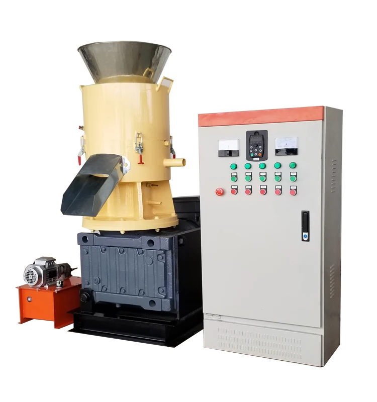 Retail elm 55kw wood scraps kingwood waste recuperation wood pellet machine wood pellet mill
