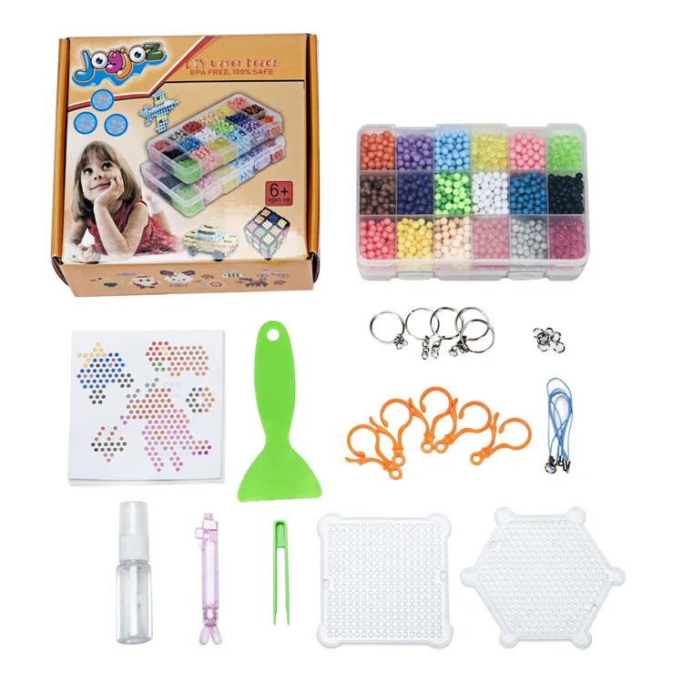 
24 colorful water beads 3D puzzle water beads diy 