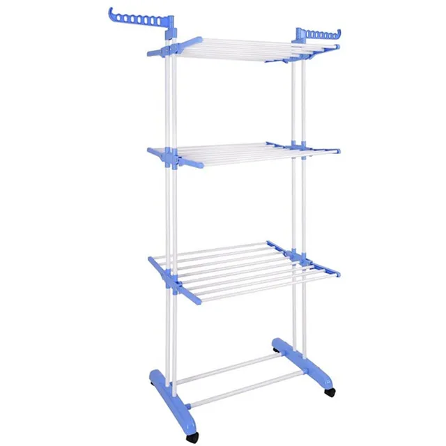 
Cloth Drying Rack Folding cloth rack with Garment Rack Indoor Outdoor 