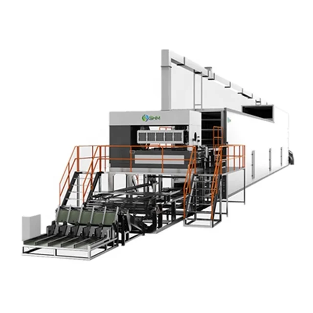 Automatic Recycling Waste Pulp Molding Egg Tray Production Line Egg Comb Making Machine
