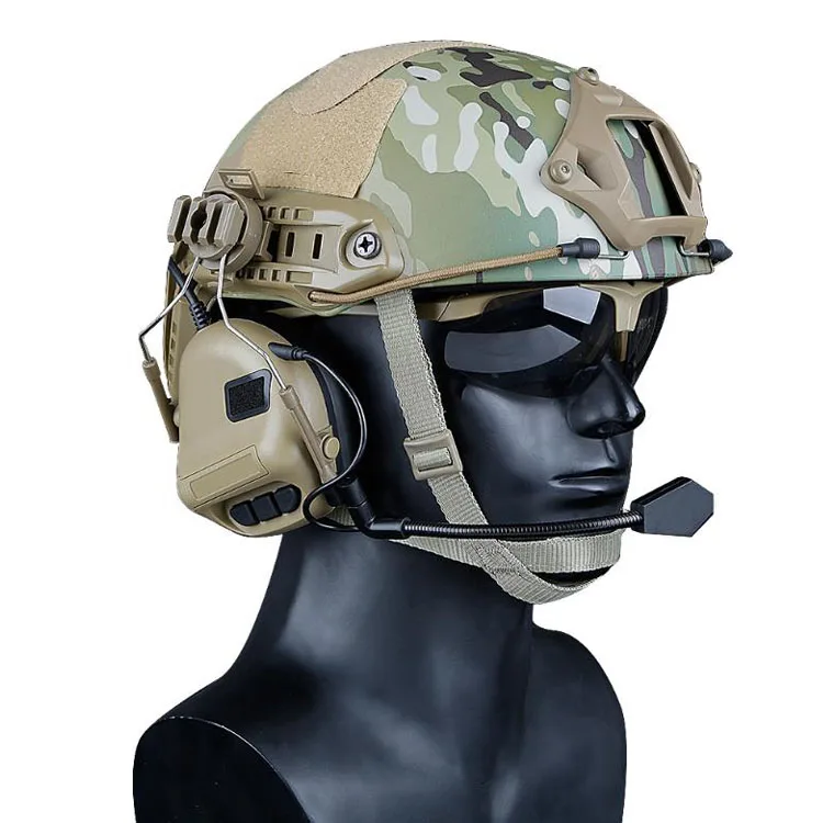 Wholesale High Quality Noise Cancelling Tactical Training Tactical Helmet Headsets (1600236256211)