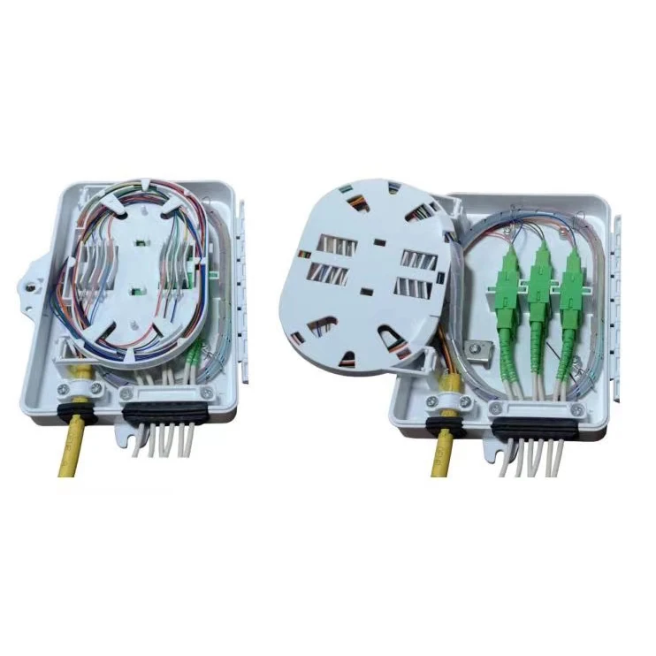 
 Мини IP65 ODP / ODB / FDB / NAP 6 Волоконно-оптическая распределительная коробка волоконно-волоконная коробка SC/LC адаптер FTTH коробка  