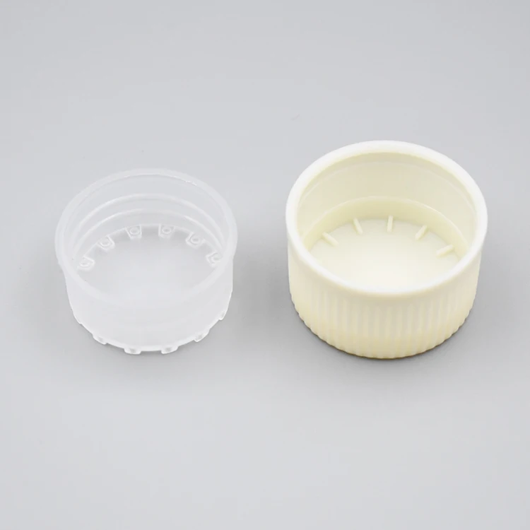 High quality 28mm tamper proof small cap and sealing screw cap are suitable for oral liquids and health product cap