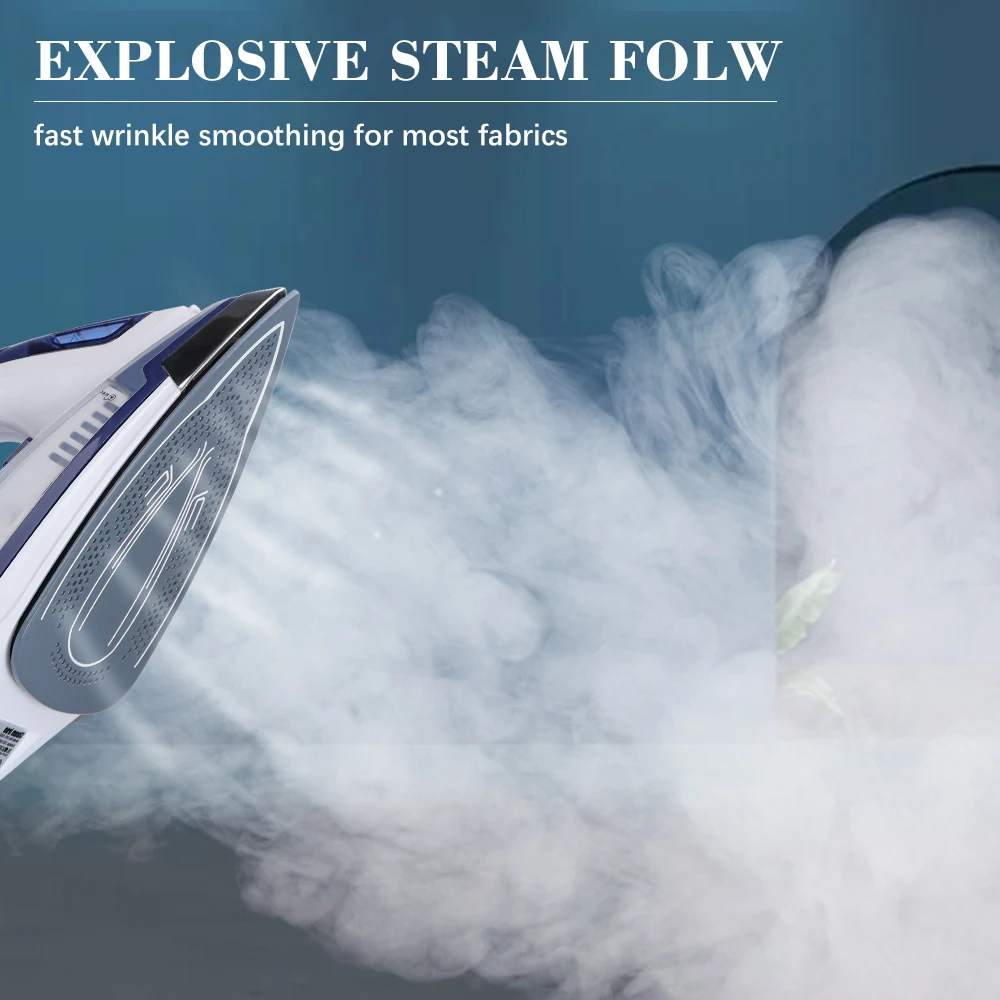 2022 Wholesale Household Steam Iron High Quality Electric Steam Iron for Clothes