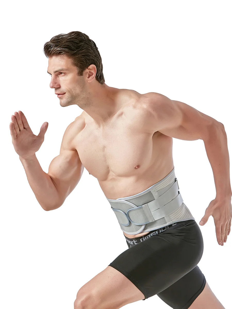 Wholesale Sports Waist Protection Imitation Spine Widening Steel Plate Support Waist Belt  Lumbar Fixation Belt