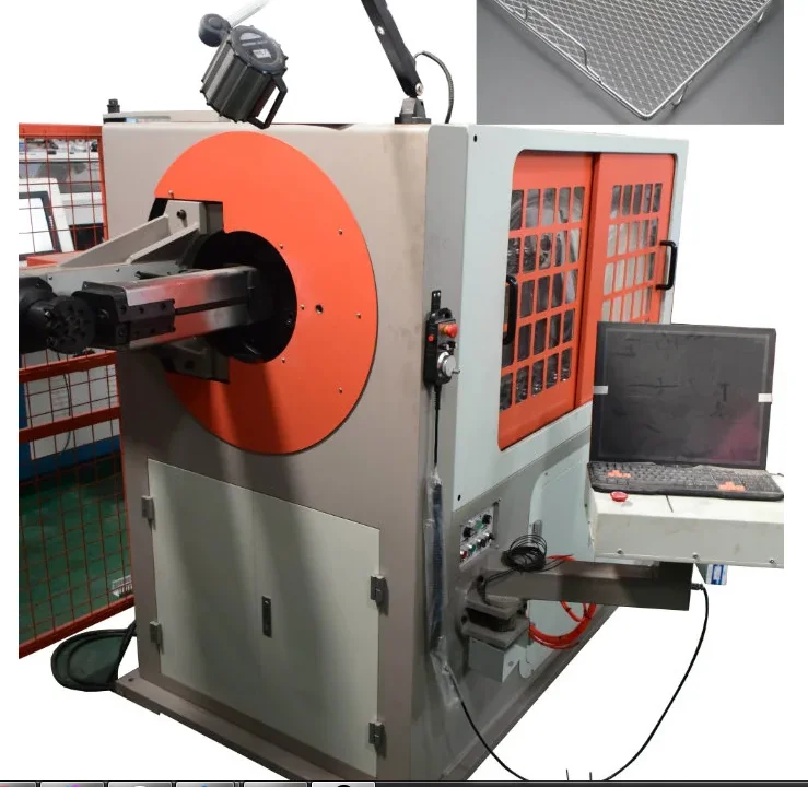Factory price CE quality CNC servo Automatic 3D wire hook Bending Forming Machine