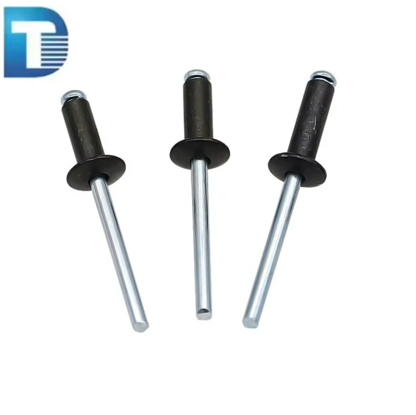 Direct Selling 8mm Rivet  Stainless Steel BrightUncoated Rivets For Handbags 8mm Flat Head Solid Rivets