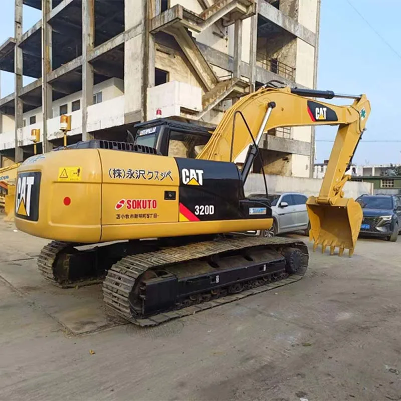 construction equipment used excavator machine Crawler used cat 320d excavator for sale in dubai