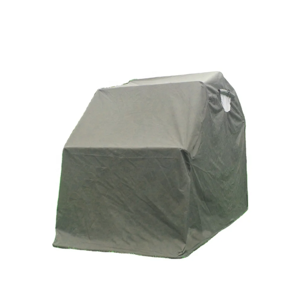 Anti-UV Waterproof  Lockable Motorcycle Shelter Mobility Scooter Cover With Quenched Steel Frame Motorcycle Shelter Cover