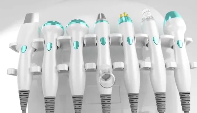 7 in 1 hydro dermabrasion Body skin peeling solution aqua oxygen facial skin care beauty machine with skin scanner