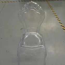 PC Resn Clear Plastic Party Rental Wedding Event Stackable Bella Chair