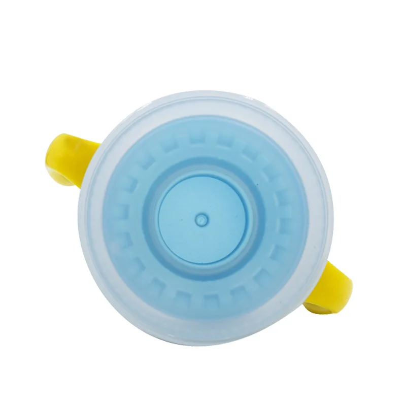 210ml/300ml Wholesale  baby drinking rotation anti spill plastic 360 degree  training cup feeding bottle